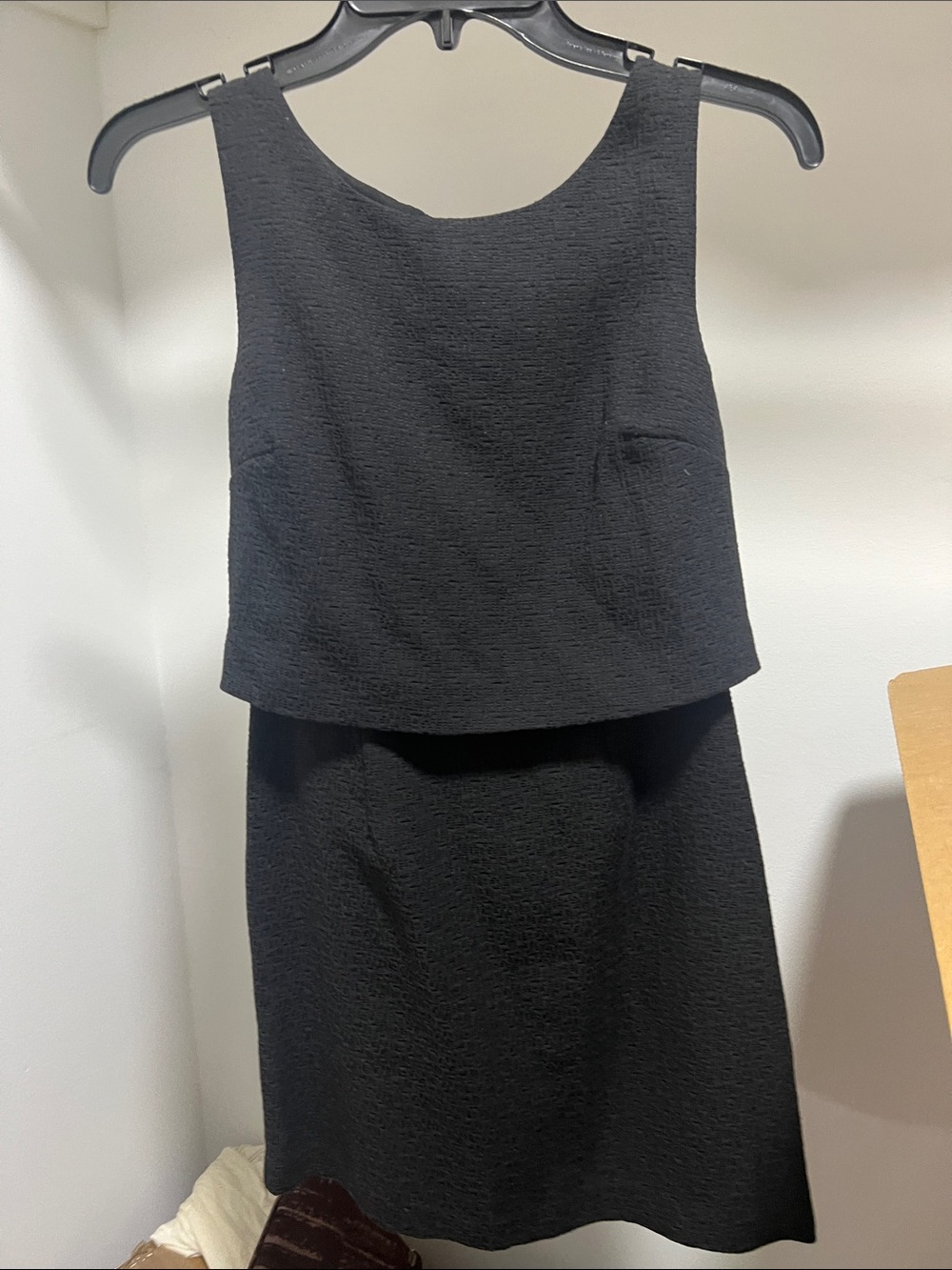 Banana Republic Black Sleeveless Midi Dress